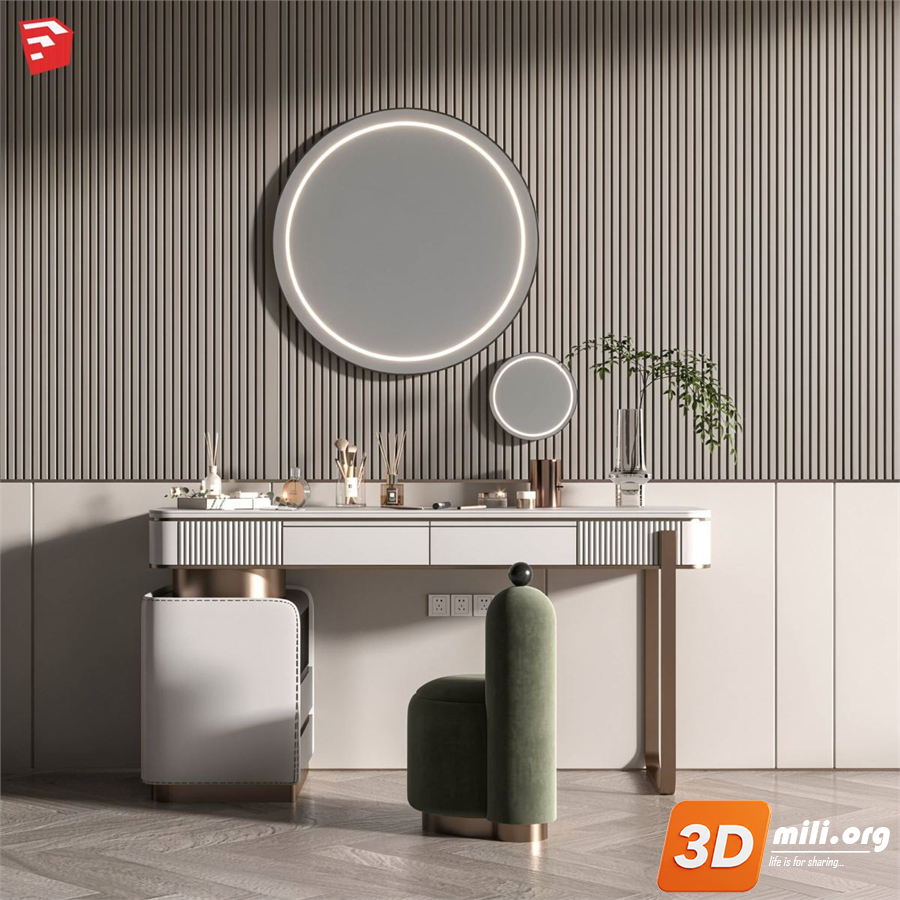 Dressing Table Skp Files 